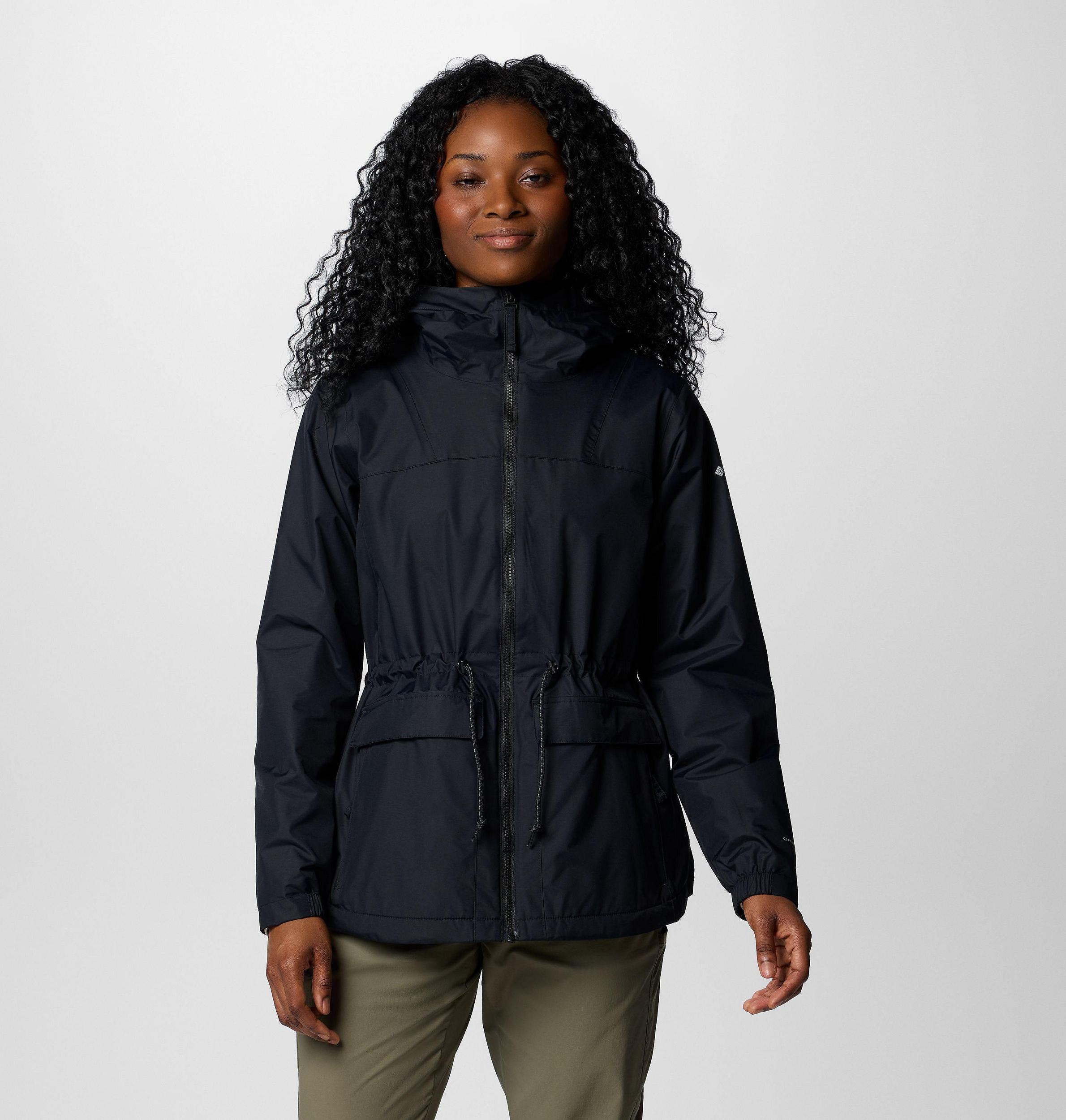 Columbia Womens Sweet Creek II Lined Rain Jacket- Product Image