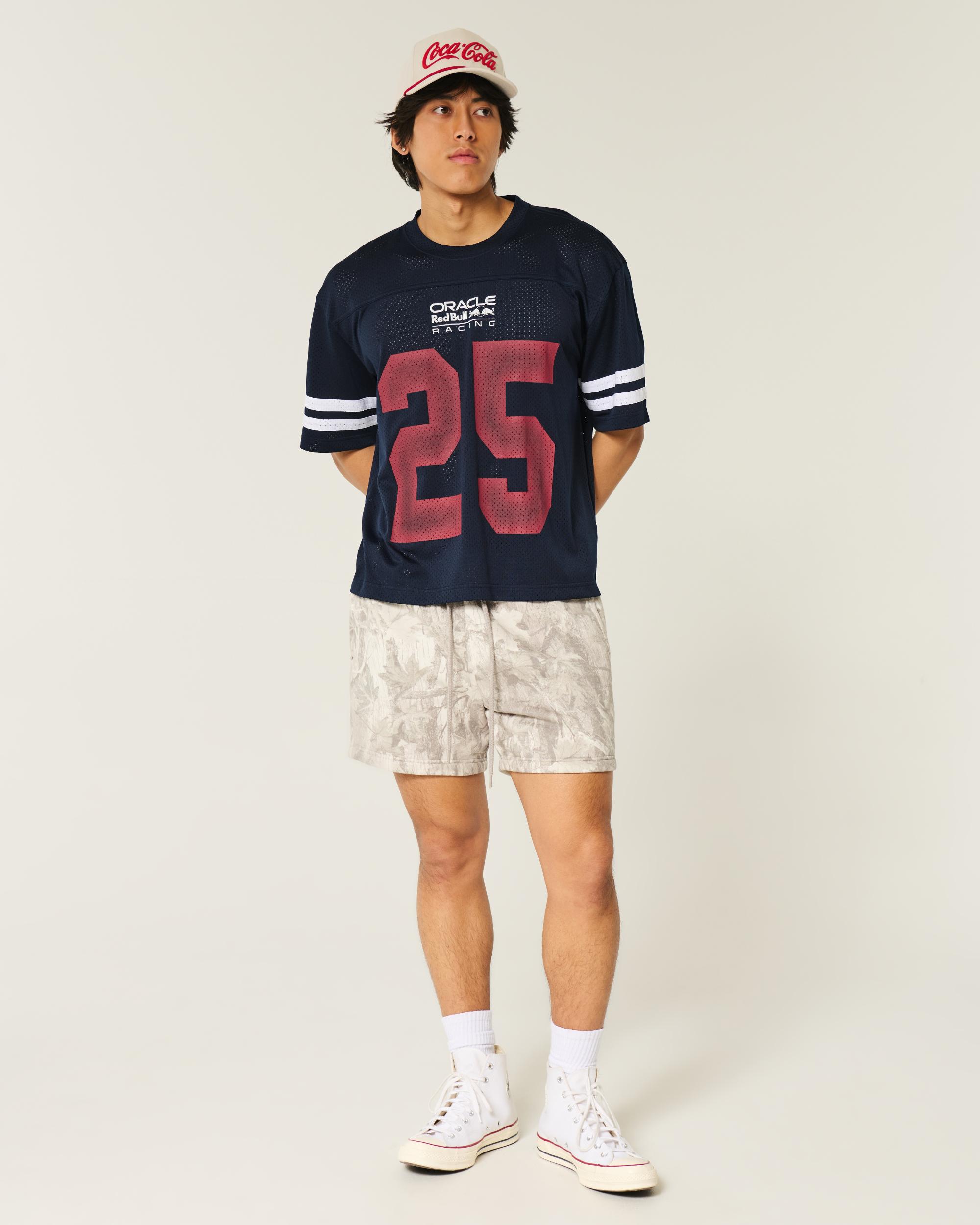 Boxy Crop Oracle Red Bull Racing Graphic Jersey Product Image