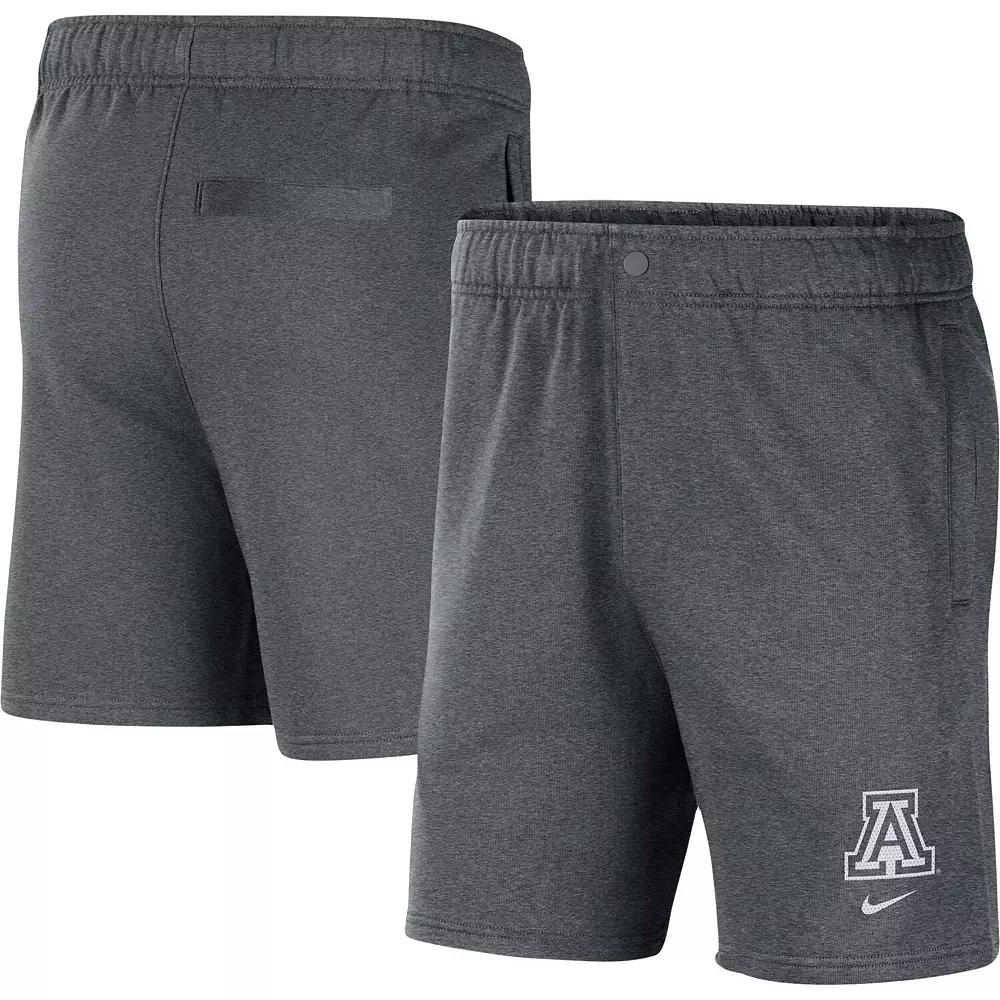 Men's Nike Gray Arizona Wildcats Fleece Shorts, Size: 2XL, Grey Product Image