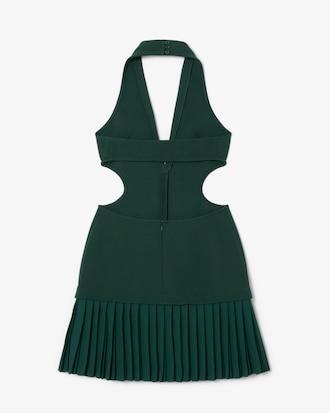 Runway Pleated Jersey Dress Product Image