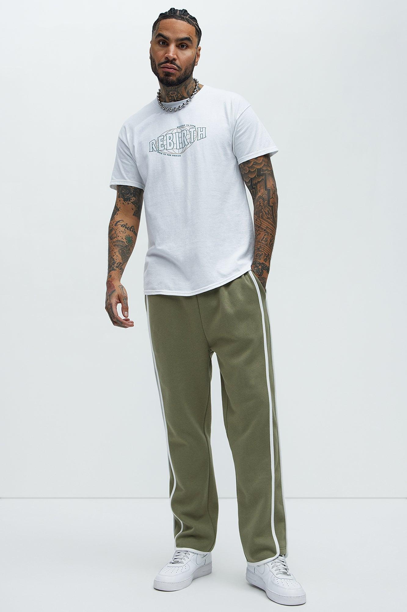 Tyson No Going Back Straight Sweatpants - Olive Product Image