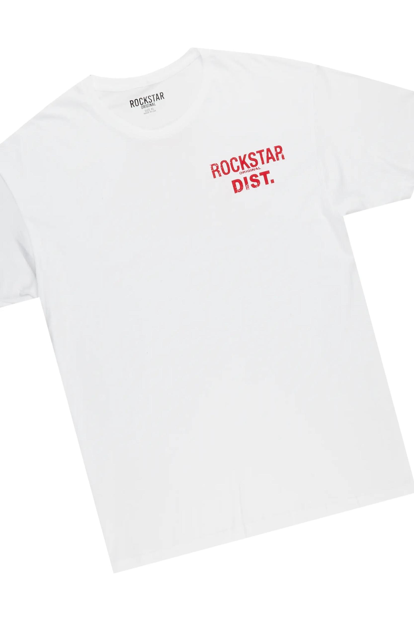 Lake Black/Red T-Shirt/Tapestry Baggy Jean Bundle Male Product Image