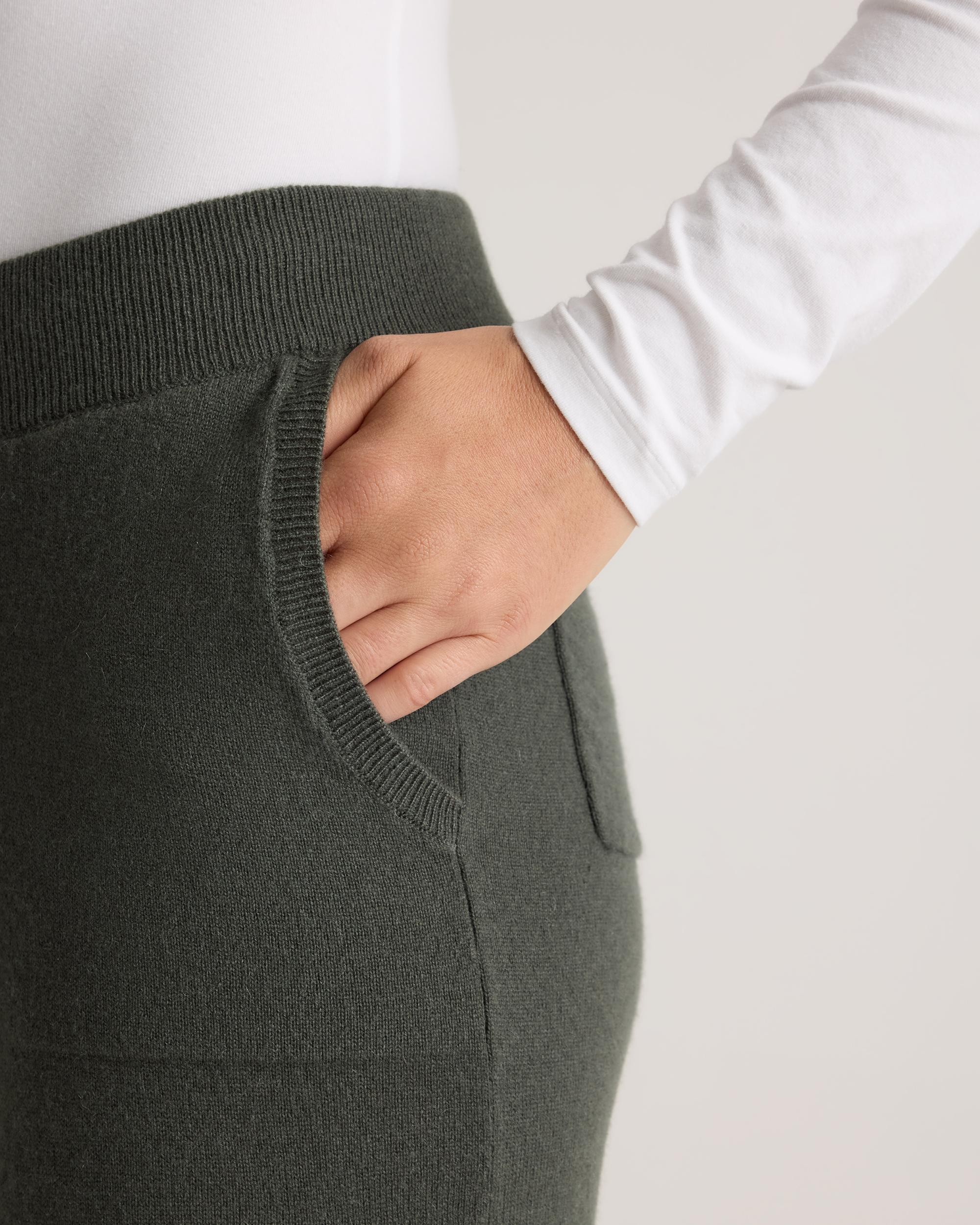 Quince | Women's Mongolian Cashmere Straight Leg Pants Size XS Product Image