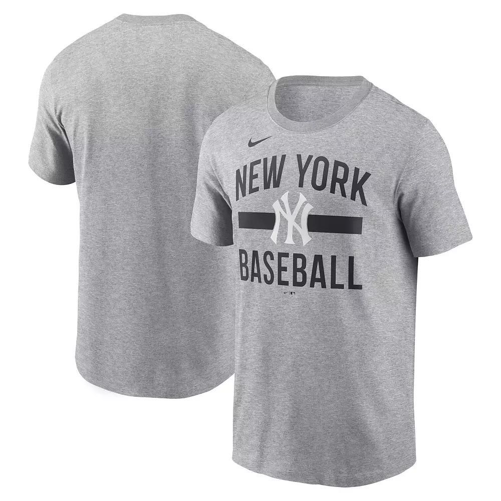 New York Yankees Arched Nike Mens MLB T-Shirt | N19906GNK-LXS Product Image