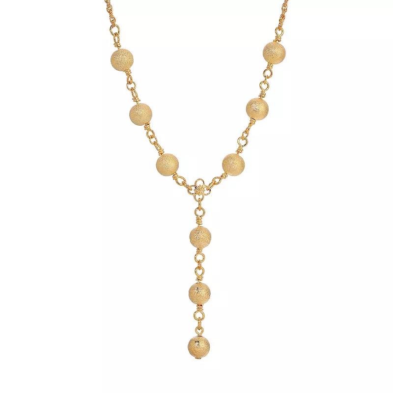 1928 Gold Tone Y-Necklace, Womens, Yellow Product Image