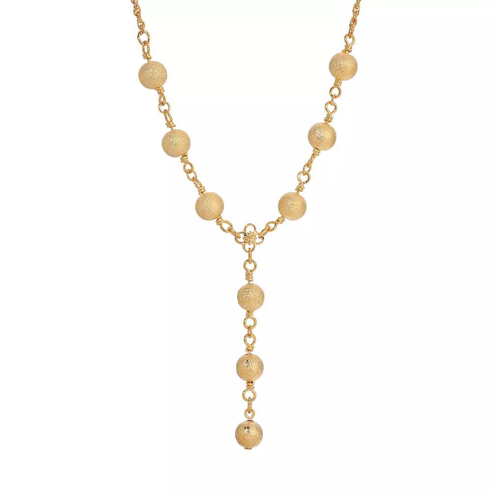 1928 Gold Tone Y-Necklace, Womens, Yellow Product Image