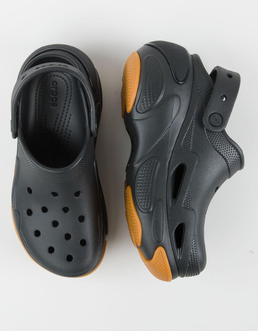 CROCS Bubble Crush Womens Clogs - BLACK Product Image