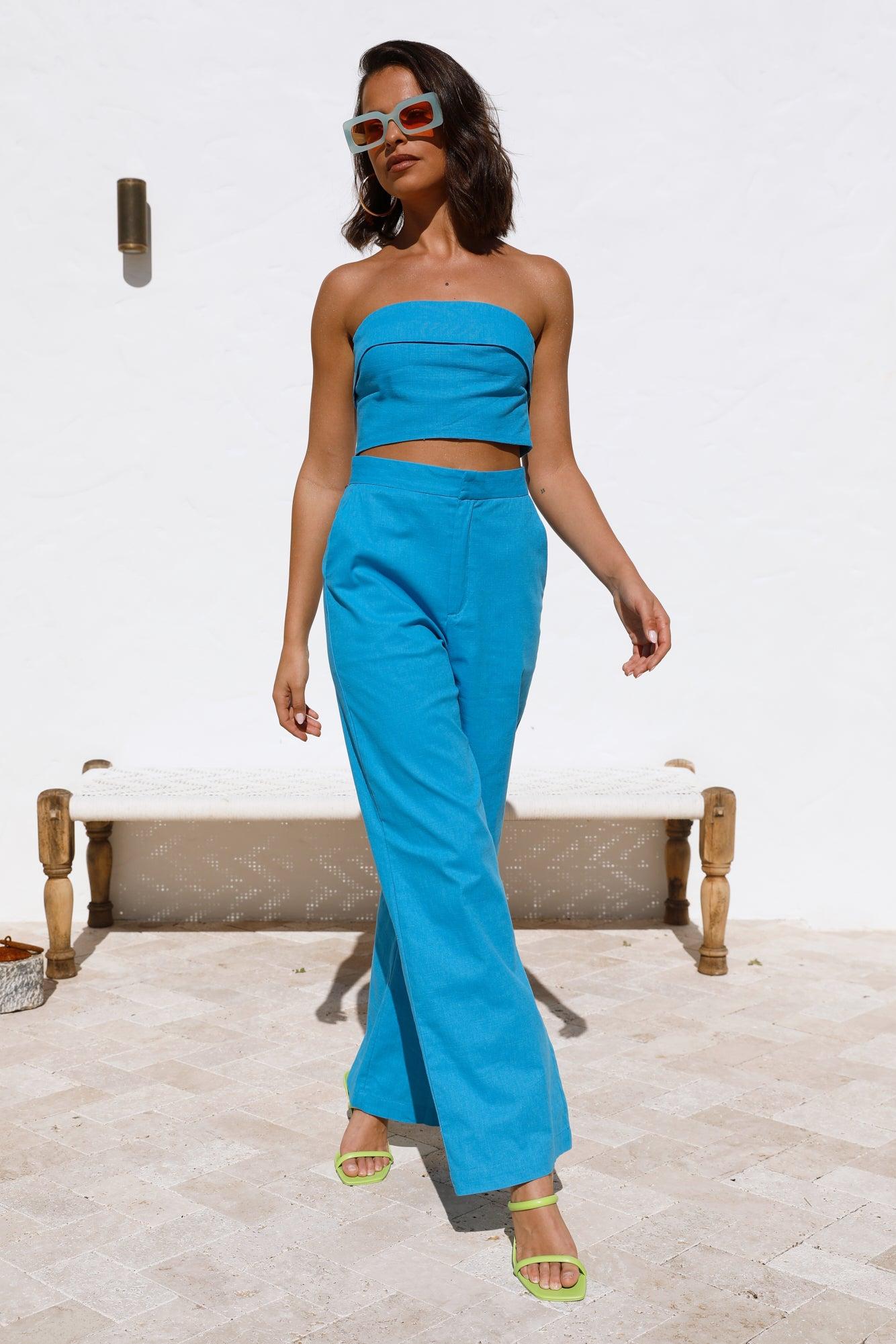 First Move Pants Blue Product Image