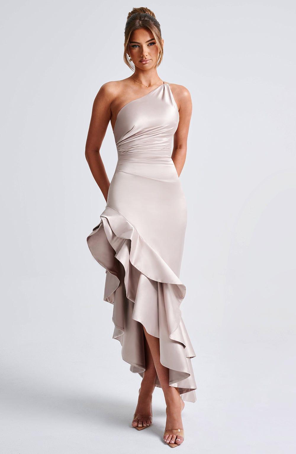 Esmeraya Maxi Dress - Champagne Product Image
