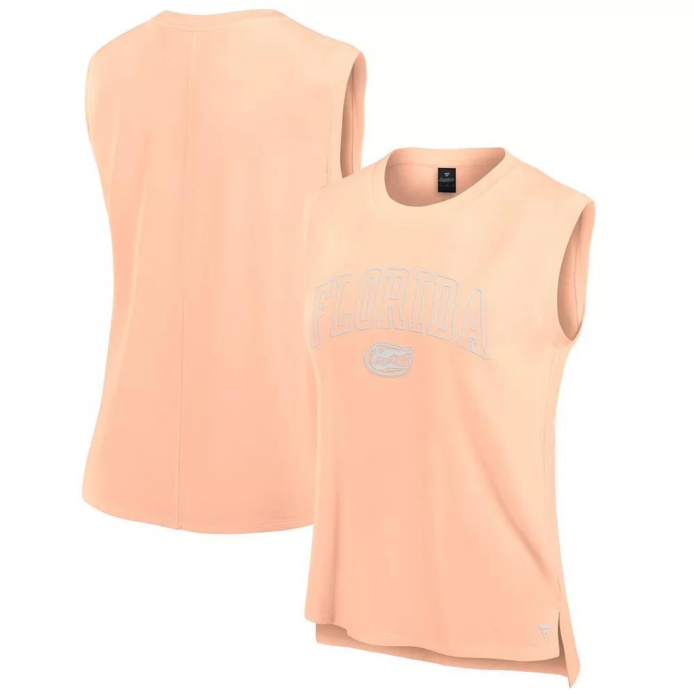 Women's Fanatics Orange Florida Gators Studio Gym Tank Top,  Product Image