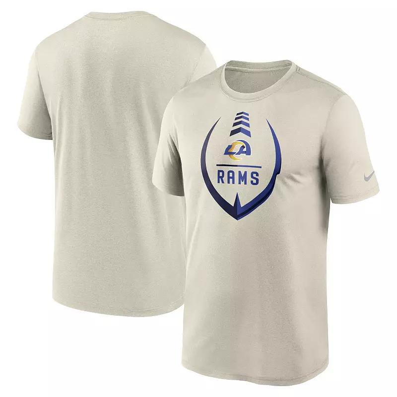 Men's Nike Bone Los Angeles Rams Icon Legend Performance T-Shirt,  Product Image