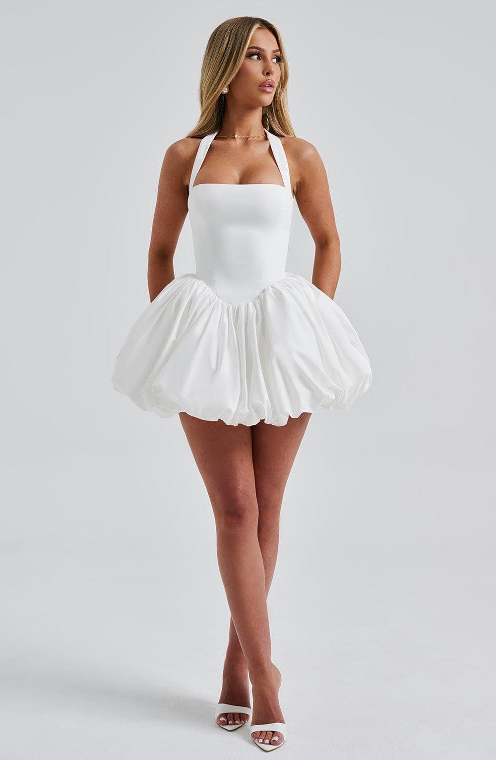 Maricia Mini Dress - Ivory Product Image