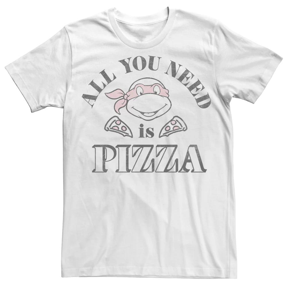 Men's Teenage Mutant Ninja Turtles All You Need Tee, Size: Small, White Product Image