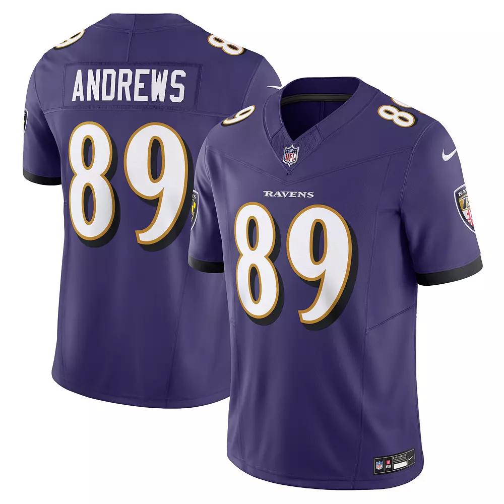Men's Nike Mark Andrews Purple Baltimore Ravens Vapor F.U.S.E. Limited Jersey,  Product Image