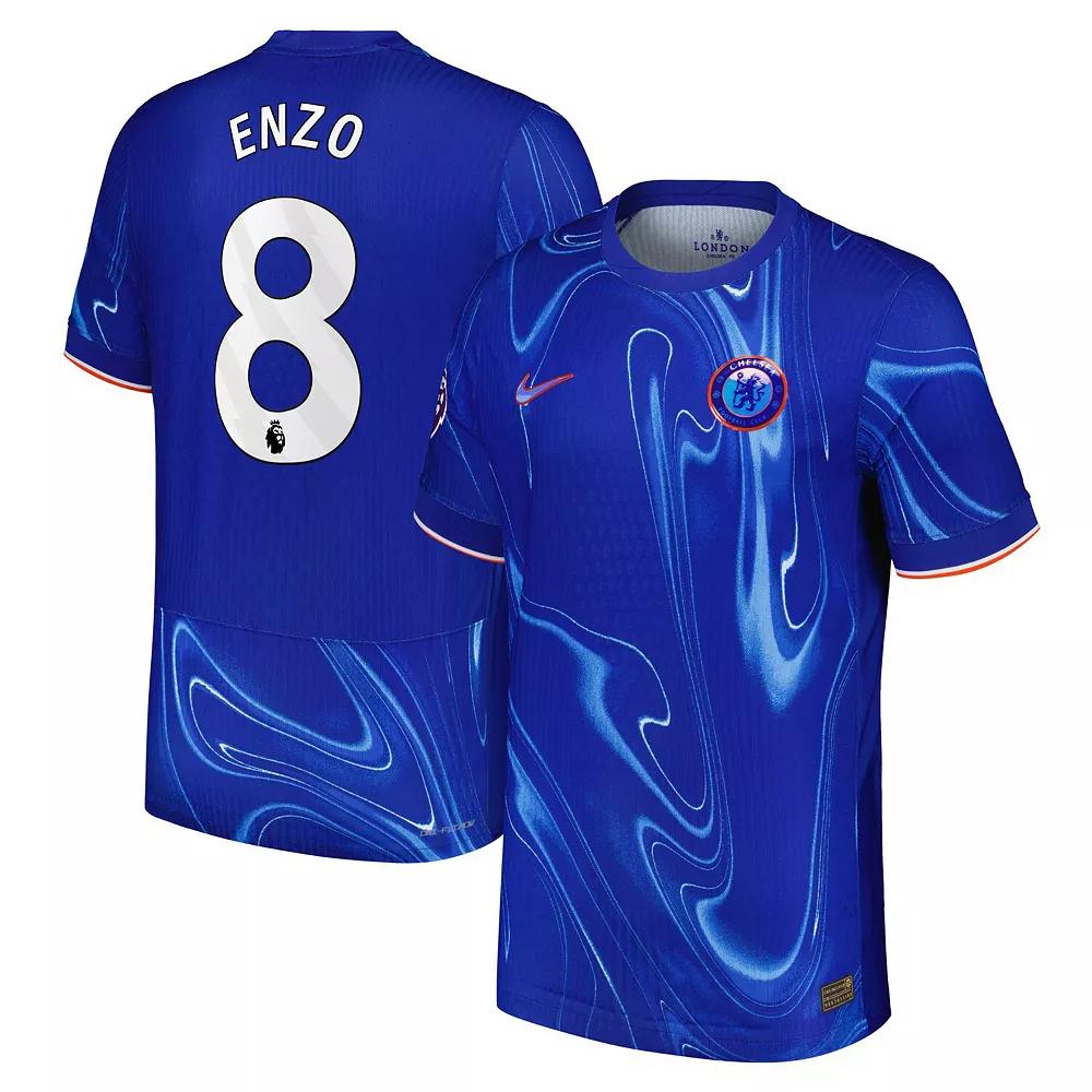 Men's Nike Enzo Fern��ndez Blue Chelsea 2024/25 Home Authentic Player Jersey, Size: Large, Chl Blue Product Image