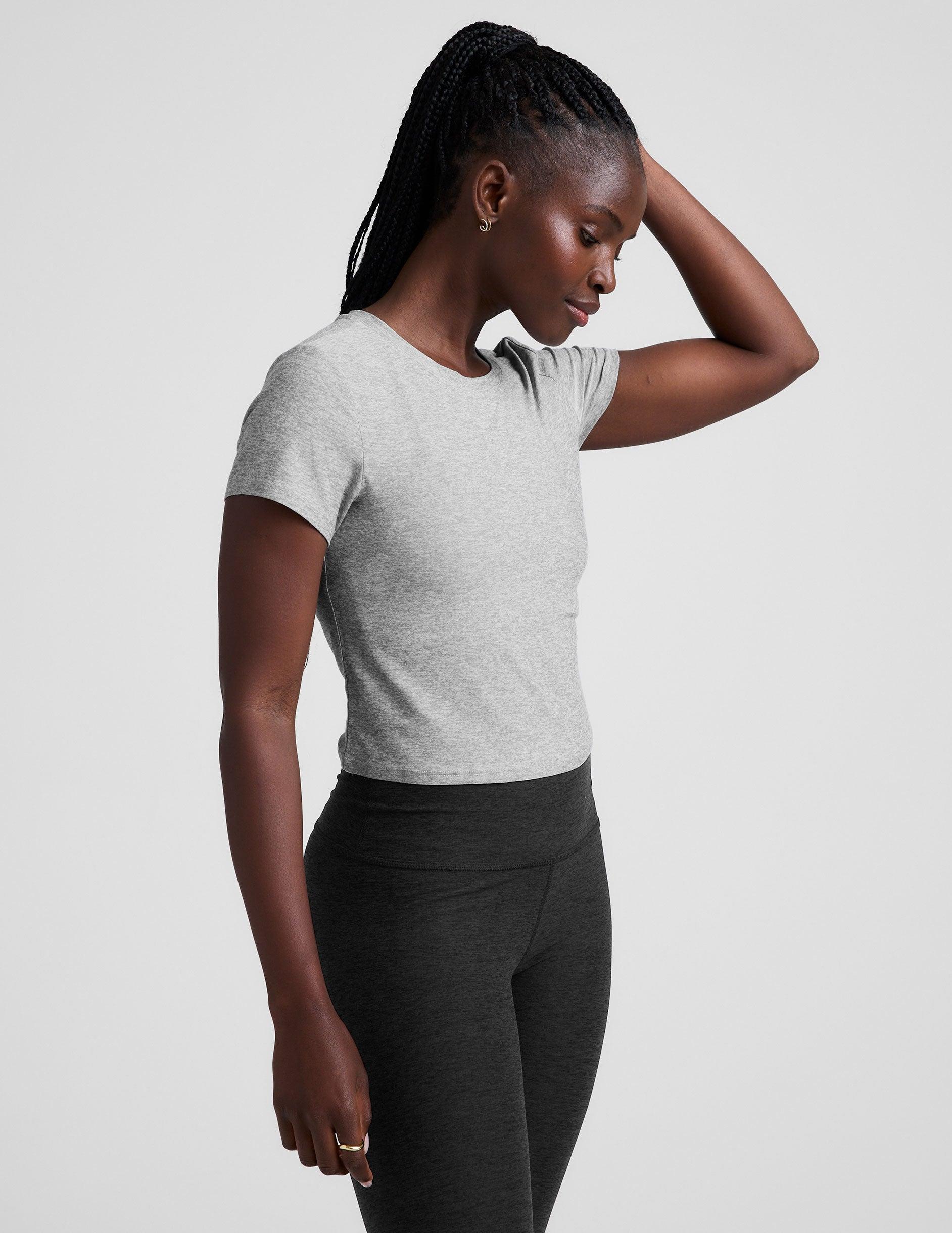 Featherweight Cropped Tee Product Image