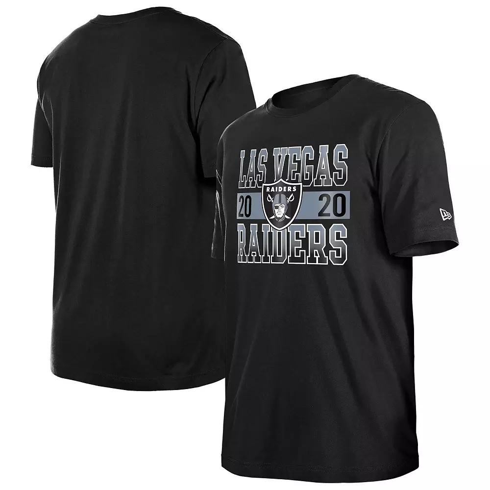 Men's New Era Black Las Vegas Raiders City Team T-Shirt,  Product Image