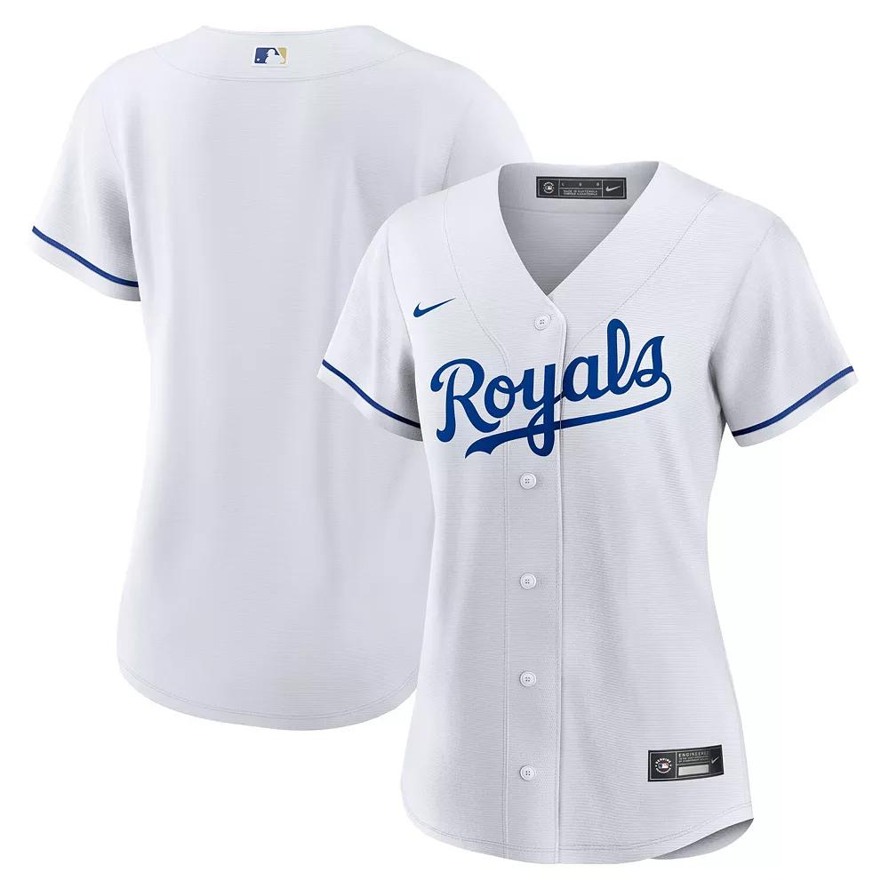 Women's Nike White Kansas City Royals Home Replica Team Jersey, Size: Small Product Image