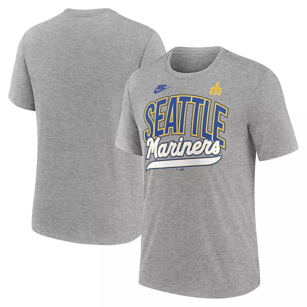 Seattle Mariners Cooperstown Retro Nike Mens MLB T-Shirt | NJFD06GS77-PY9 Product Image