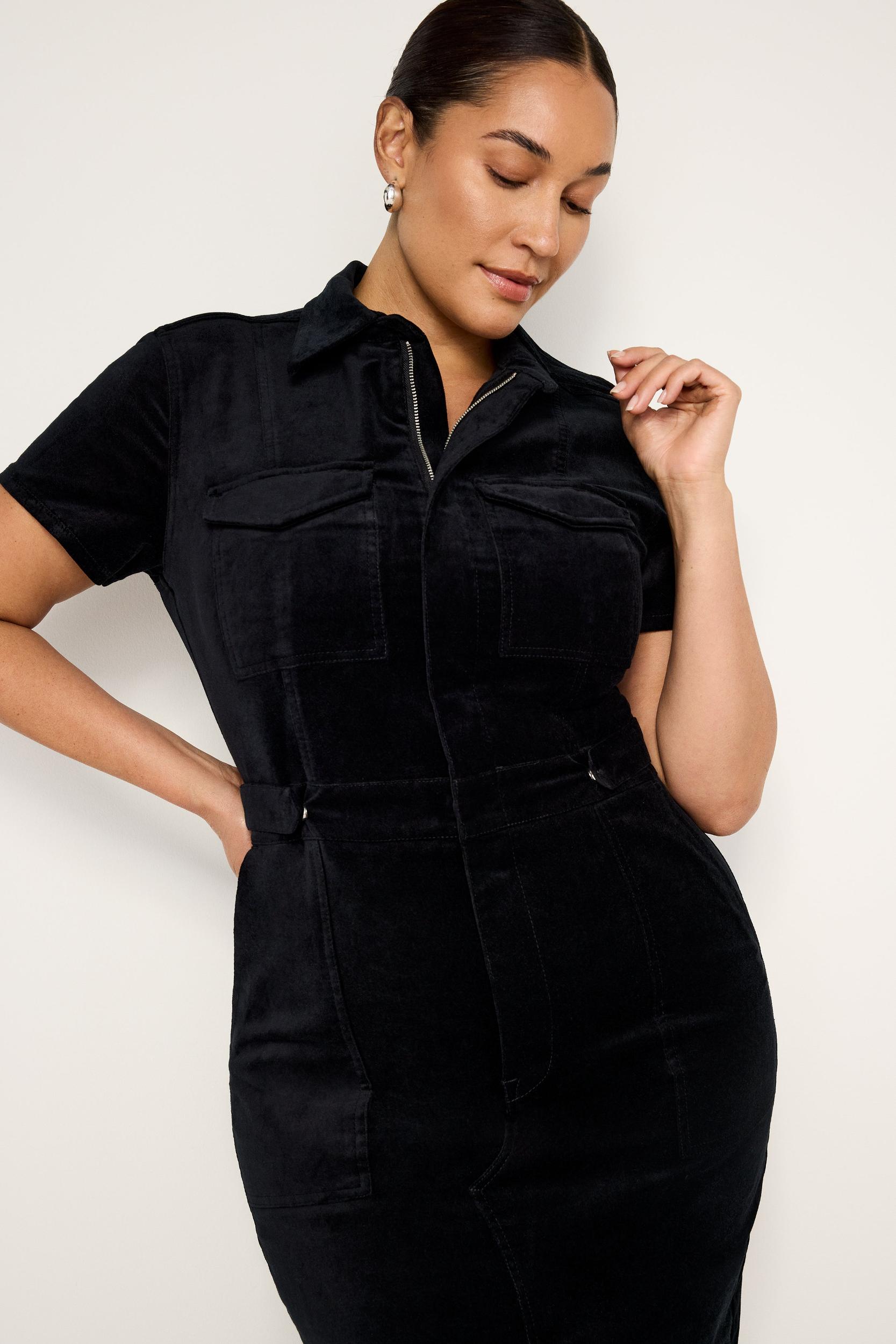 VELVET FIT FOR SUCCESS MAXI | BLACK001 Product Image