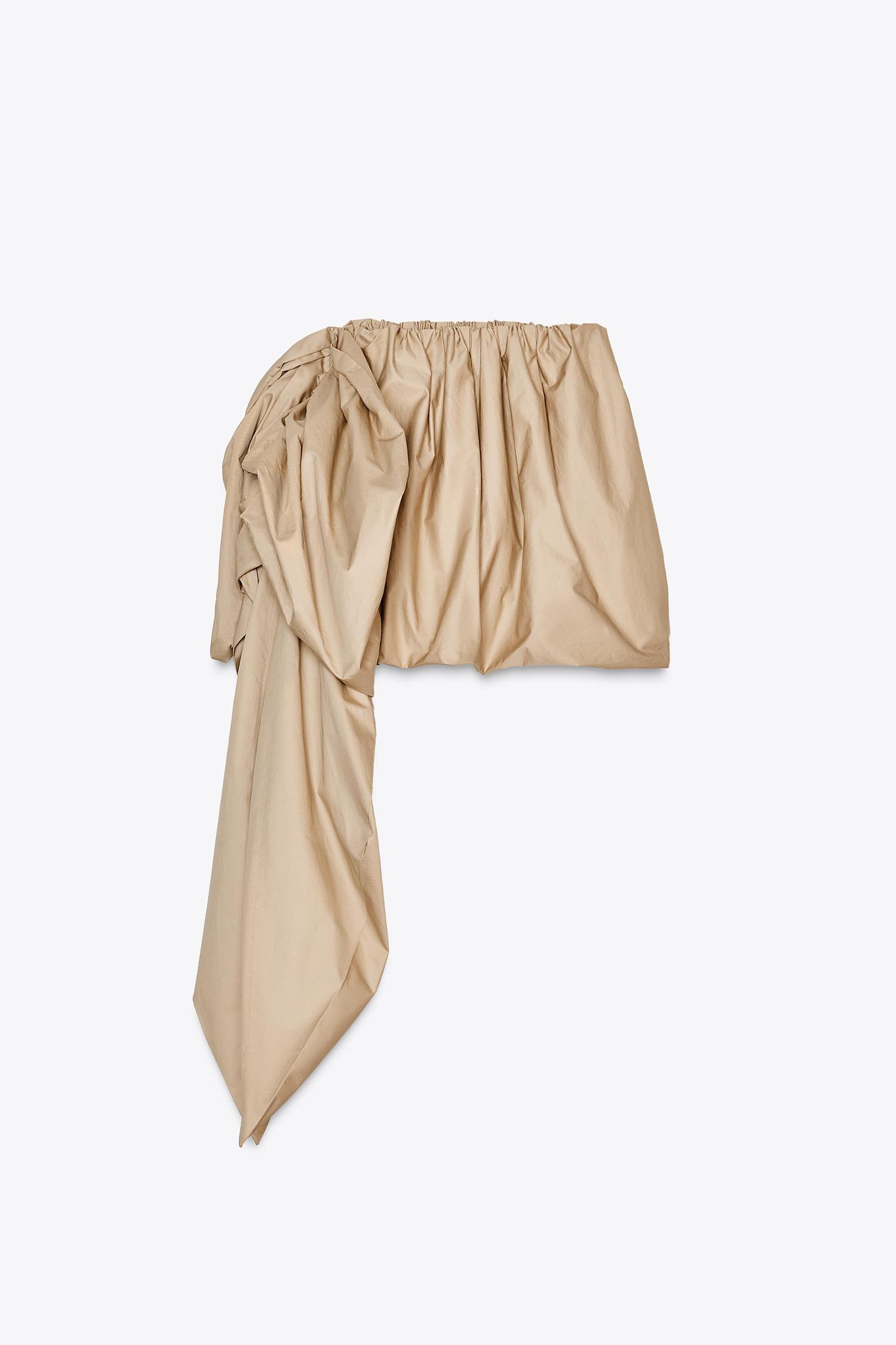 ZW COLLECTION MINI BALLOON SKIRT WITH BOW Product Image