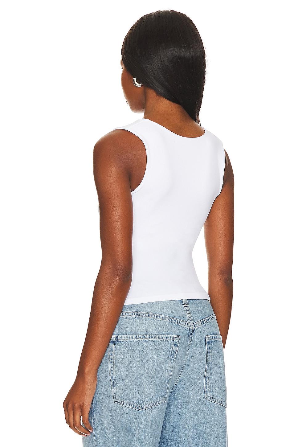 x Intimately FP Clean Lines Muscle Cami In White Free People Product Image