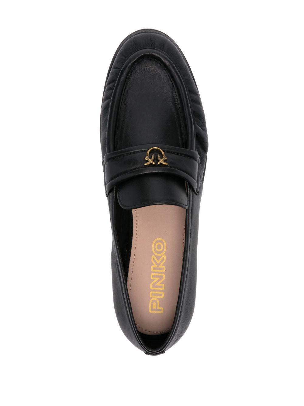 logo-plaque loafers Product Image