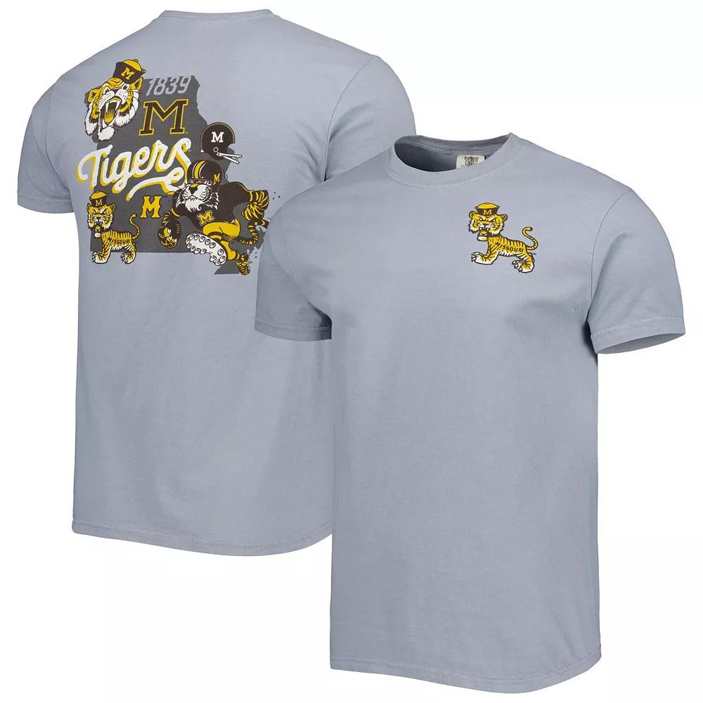 Men's Graphite Missouri Tigers Vault State Comfort T-Shirt, Size: Medium, Dark G Product Image