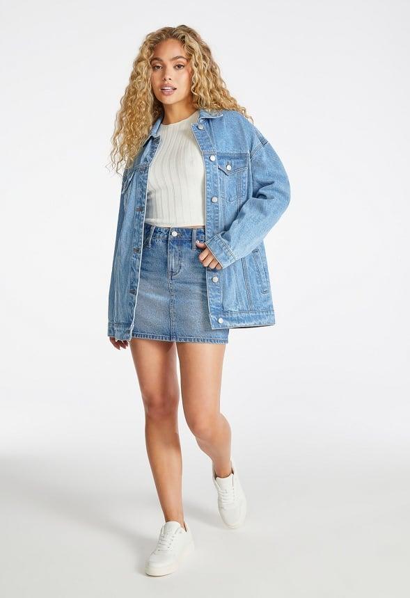 Ultra Oversized Denim Jacket Product Image