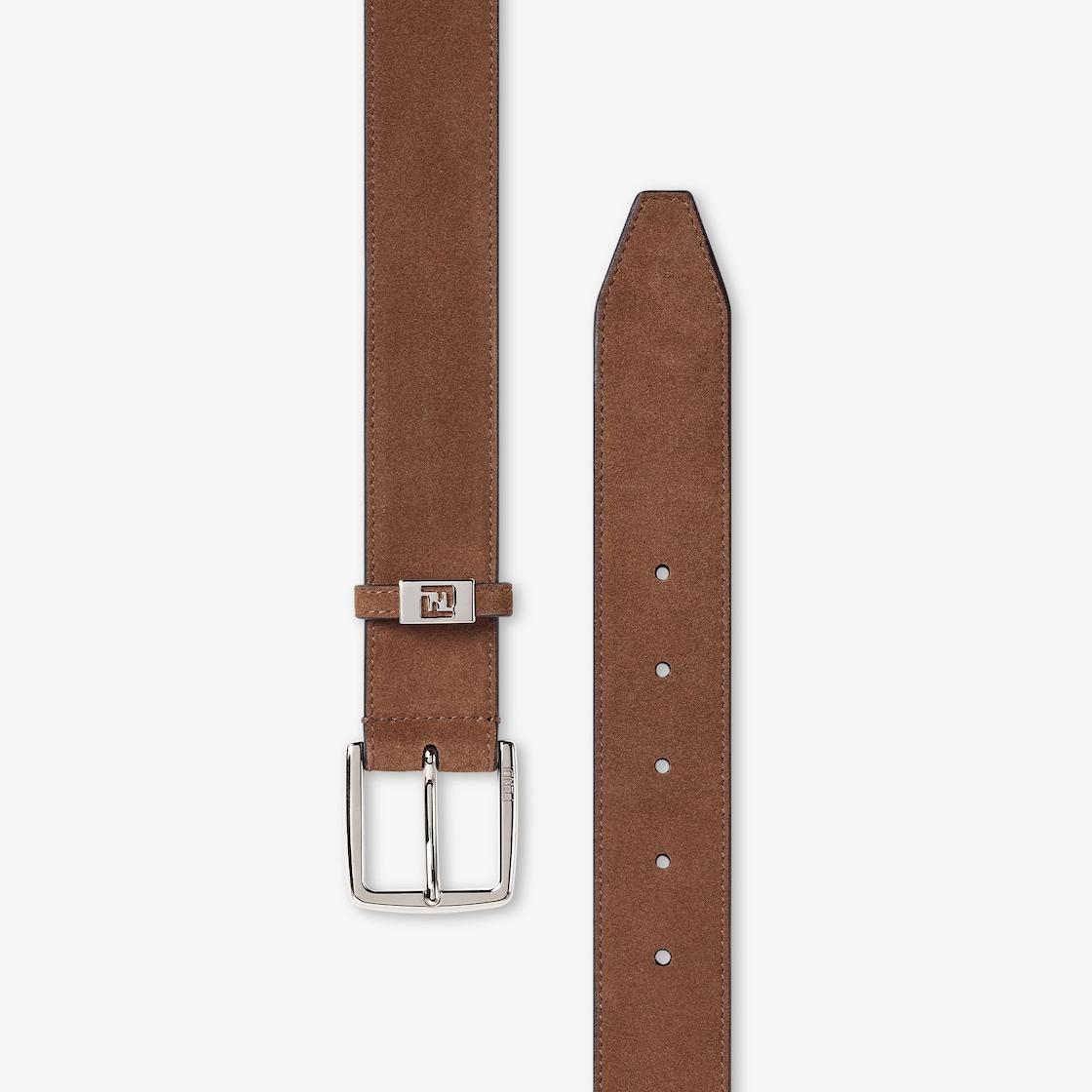 FF BeltBrown suede belt Product Image