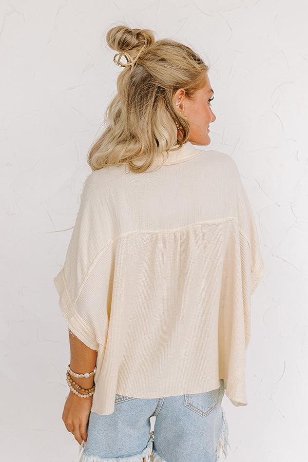 Soft Smile Oversized Button Up Product Image