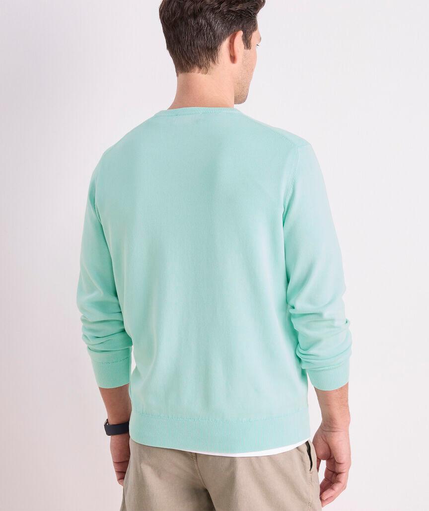 Garment-Dyed Cotton Crewneck Product Image
