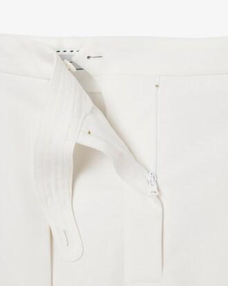 Runway Pleated Wool Bermuda Shorts Product Image