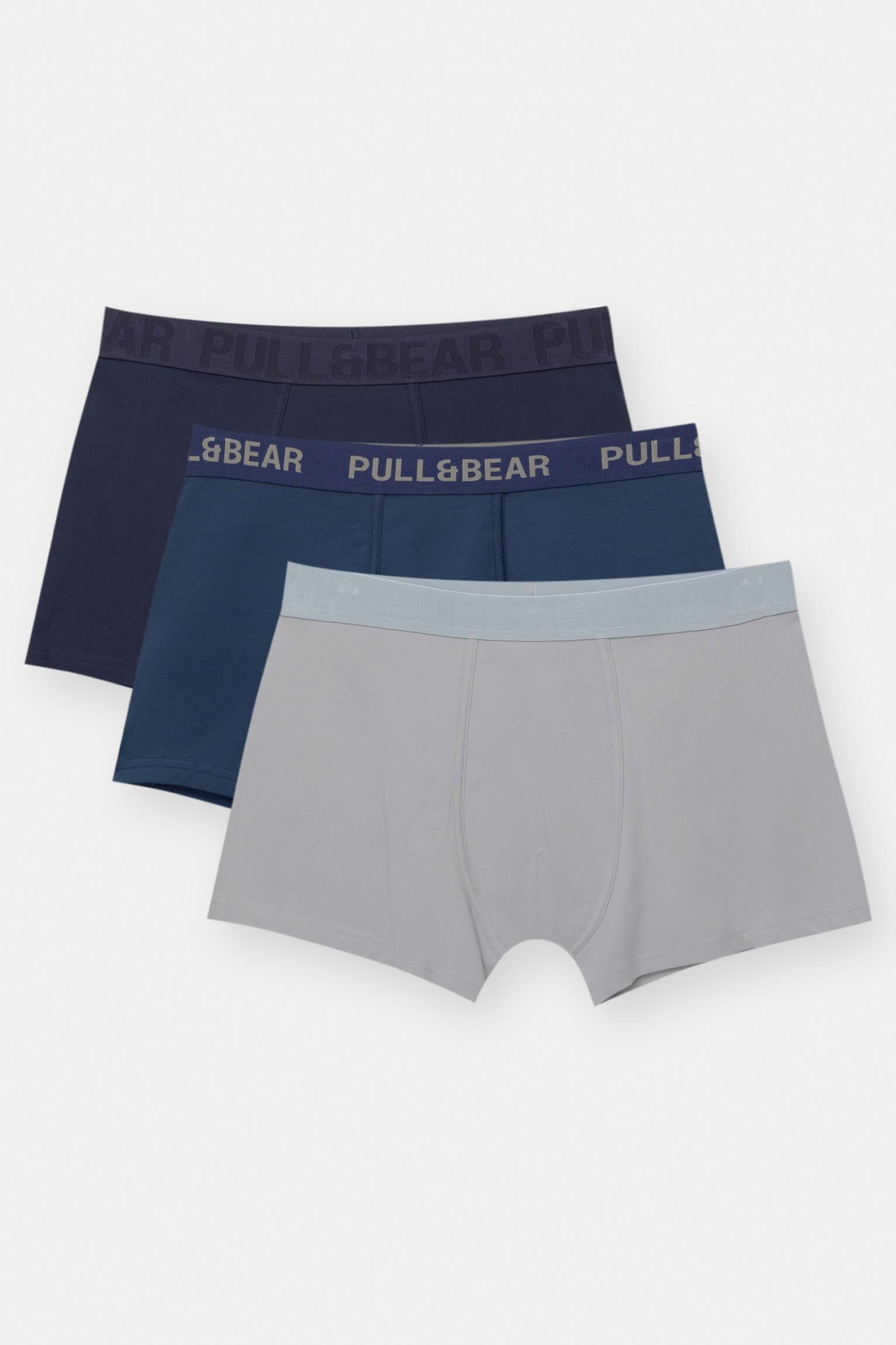 Pack of 3 Pull&Bear logo boxers Product Image