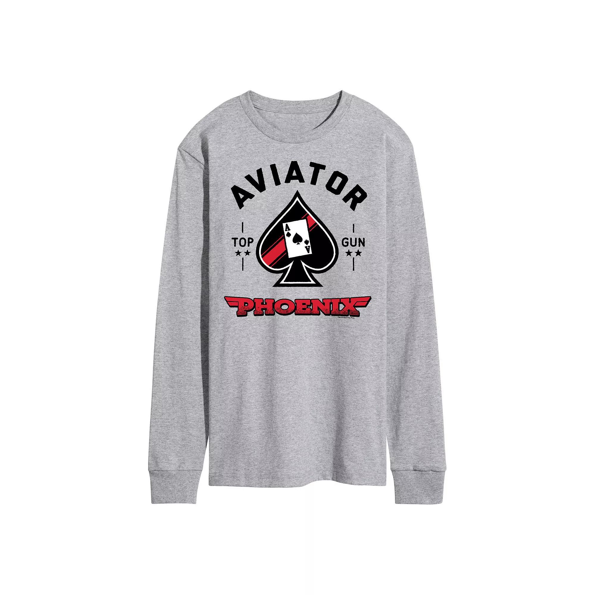 Men's Top Gun Maverick Aviator Phoenix Long Sleeve Tee,  Product Image