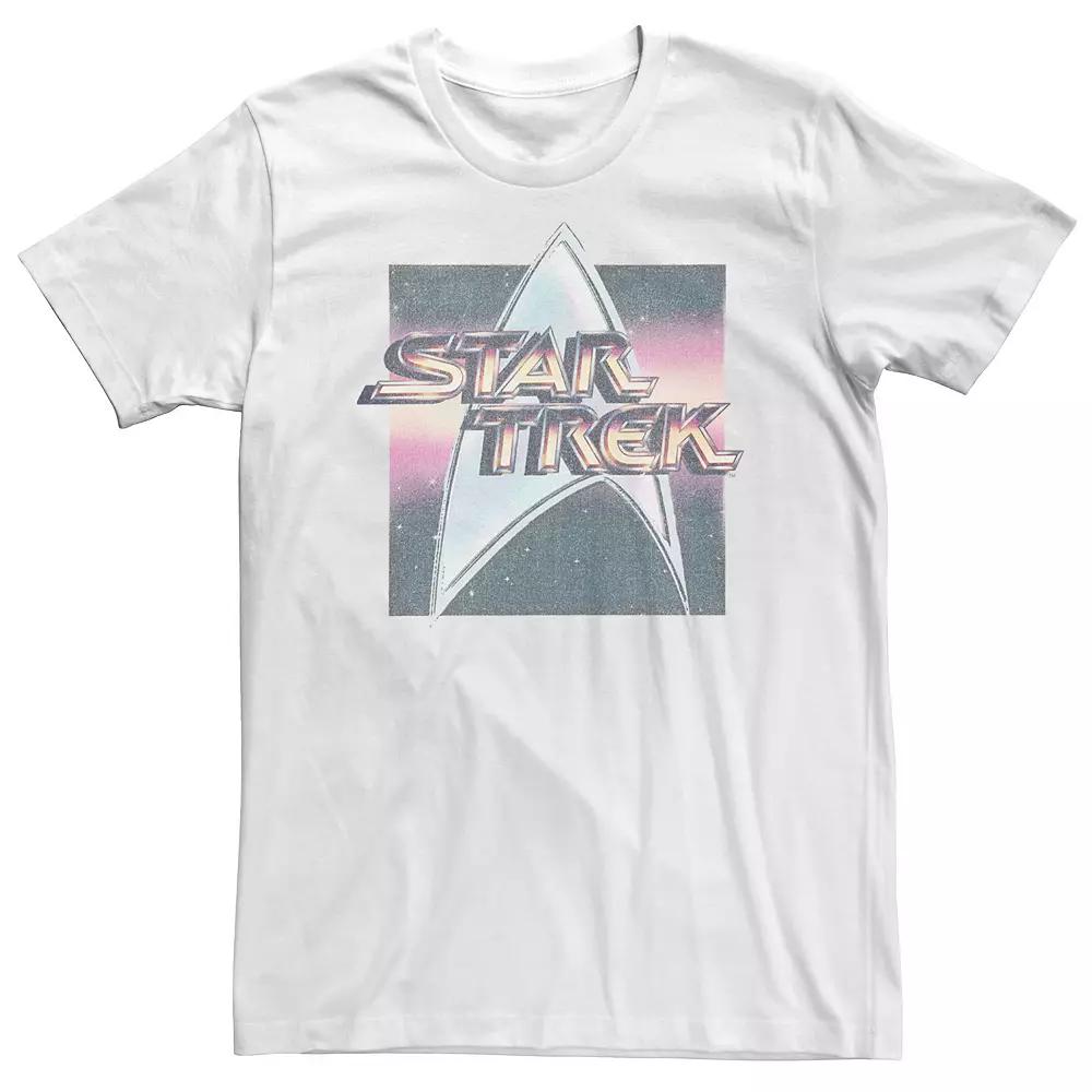 Big & Tall Star Trek The Original Series Vintage Distressed Logo Tee, Men's,  Product Image