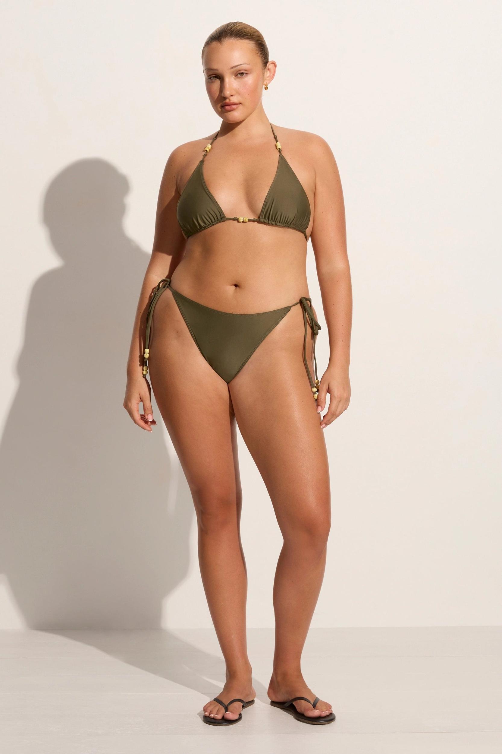 Ada Bikini Bottoms Khaki - Final Sale Product Image