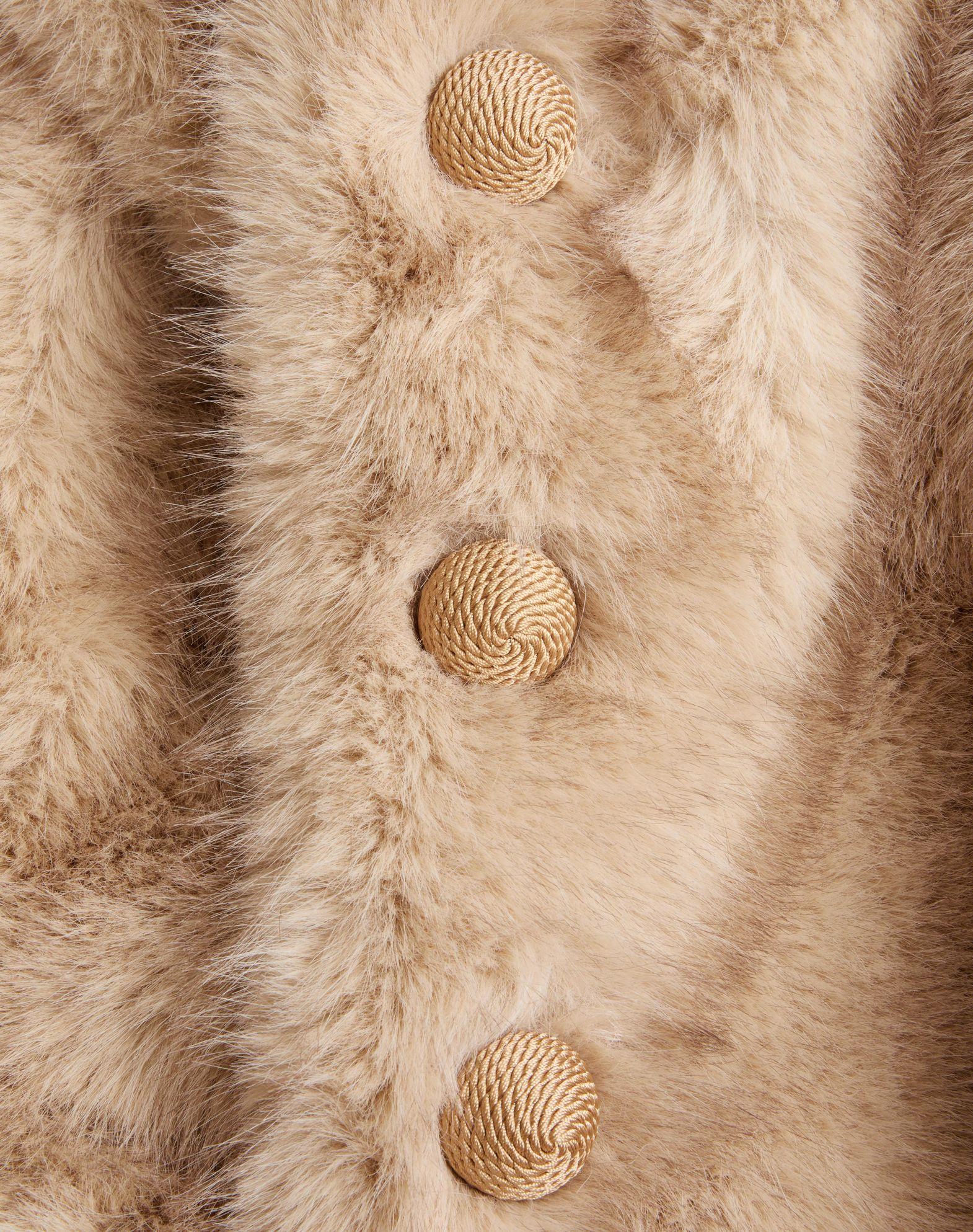 Synthetic Fur Coat  Product Image