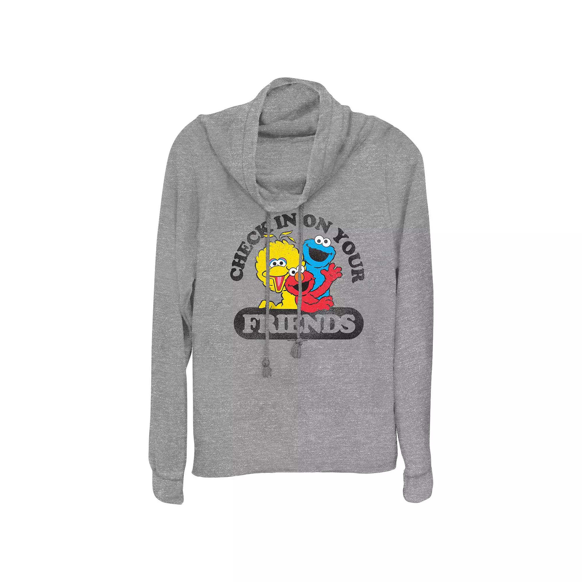 Women's PBS Kids Sesame Street Elmo, Big Bird & Cookie Monster Check Product Image