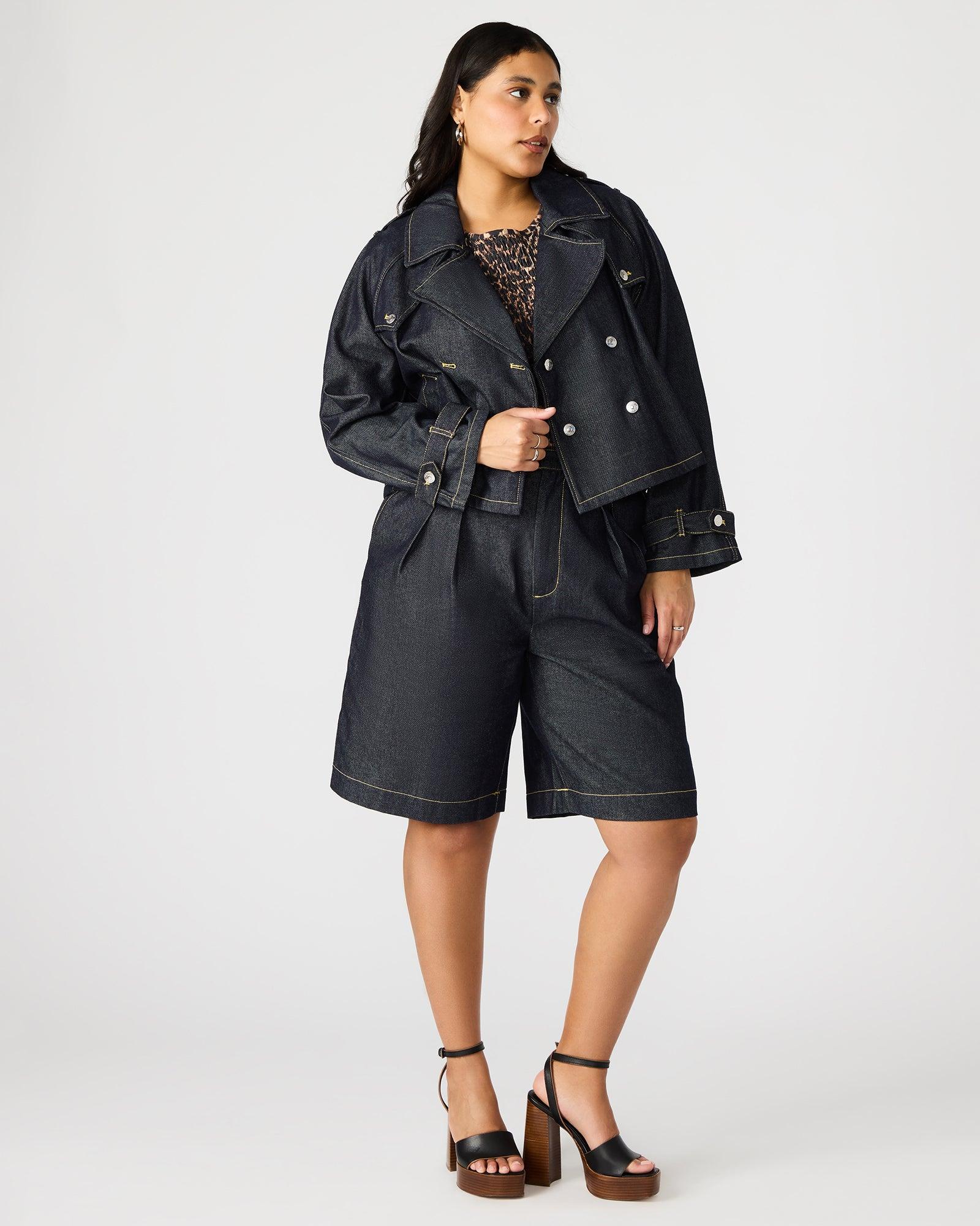 SIRUS DENIM JACKET INDIGO Female Product Image