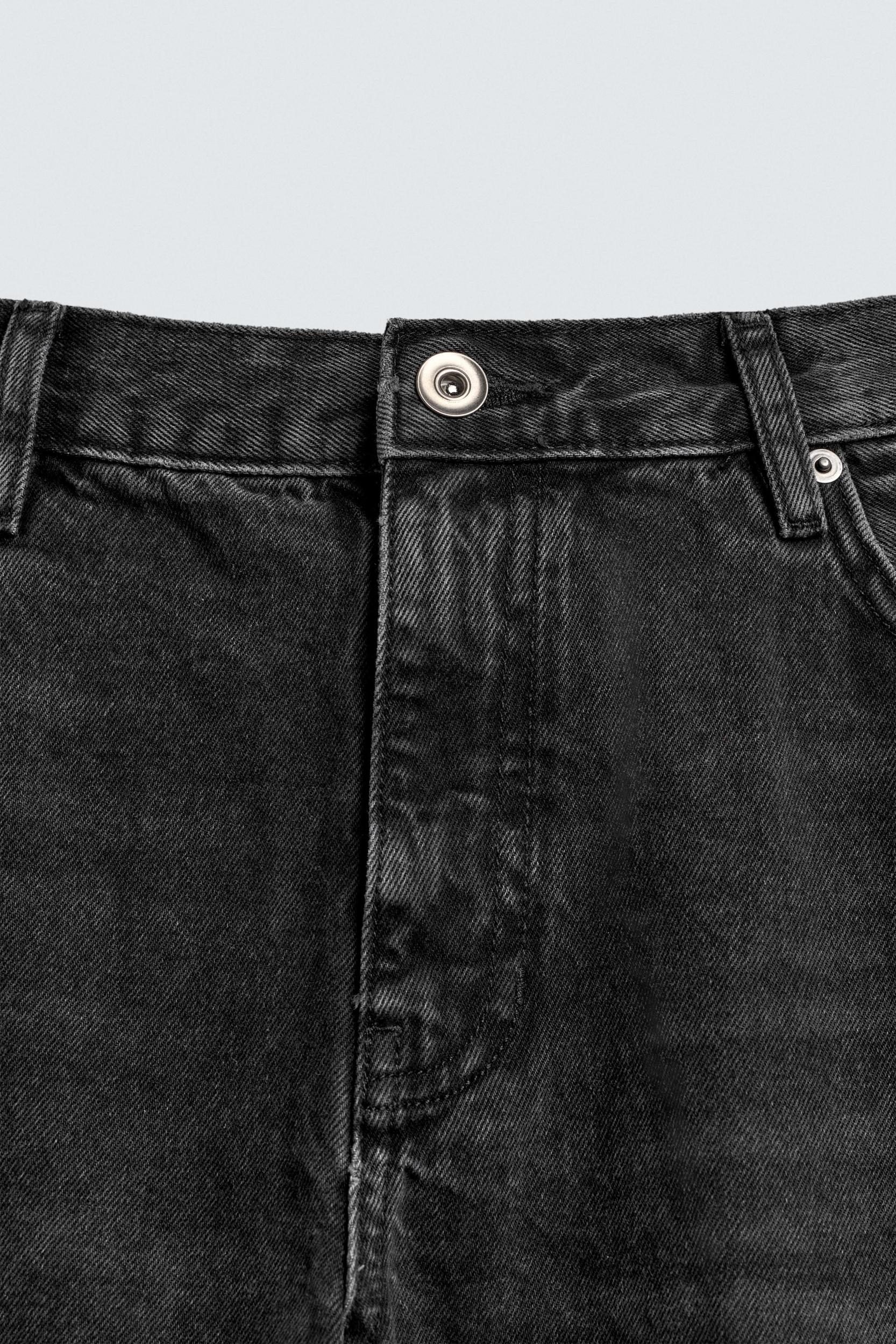 FLARE FIT SLIT JEANS Product Image