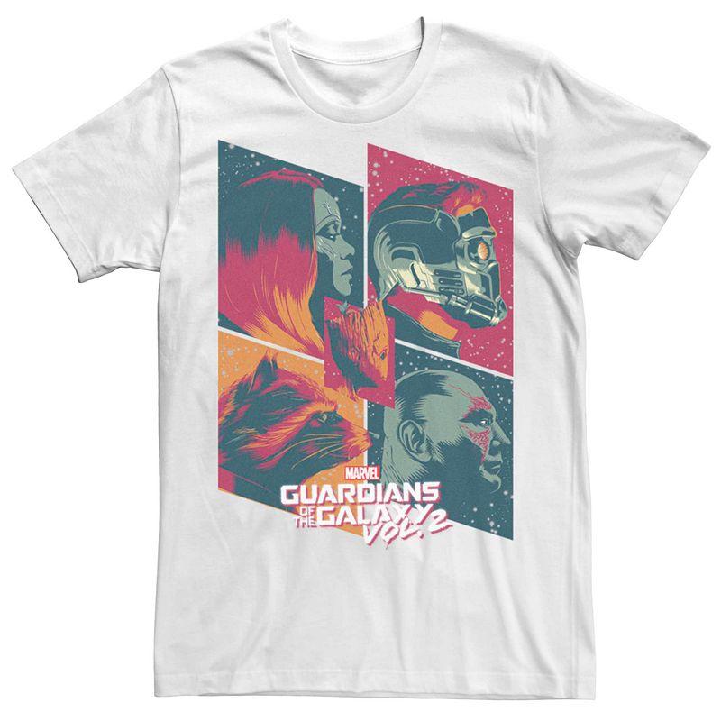 Men's Marvel "Guardians Of The Galaxy 2" Side View Boxes Tee,  Product Image