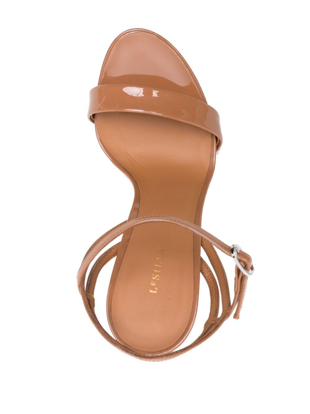 Gwen 120mm leather sandals Product Image