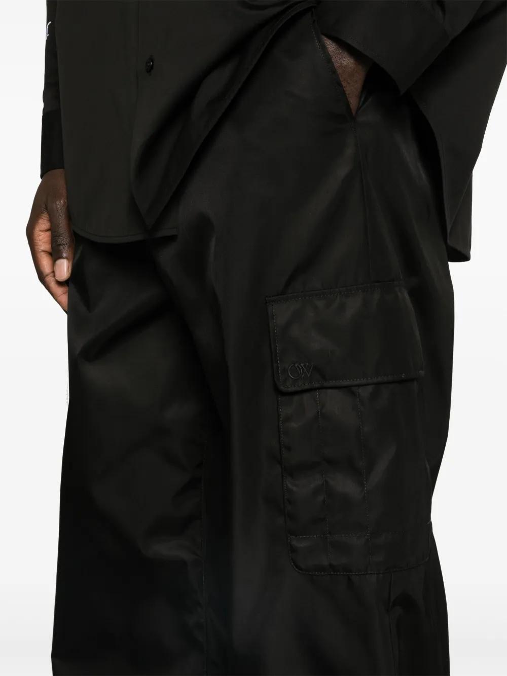 wide-leg cargo trousers Product Image