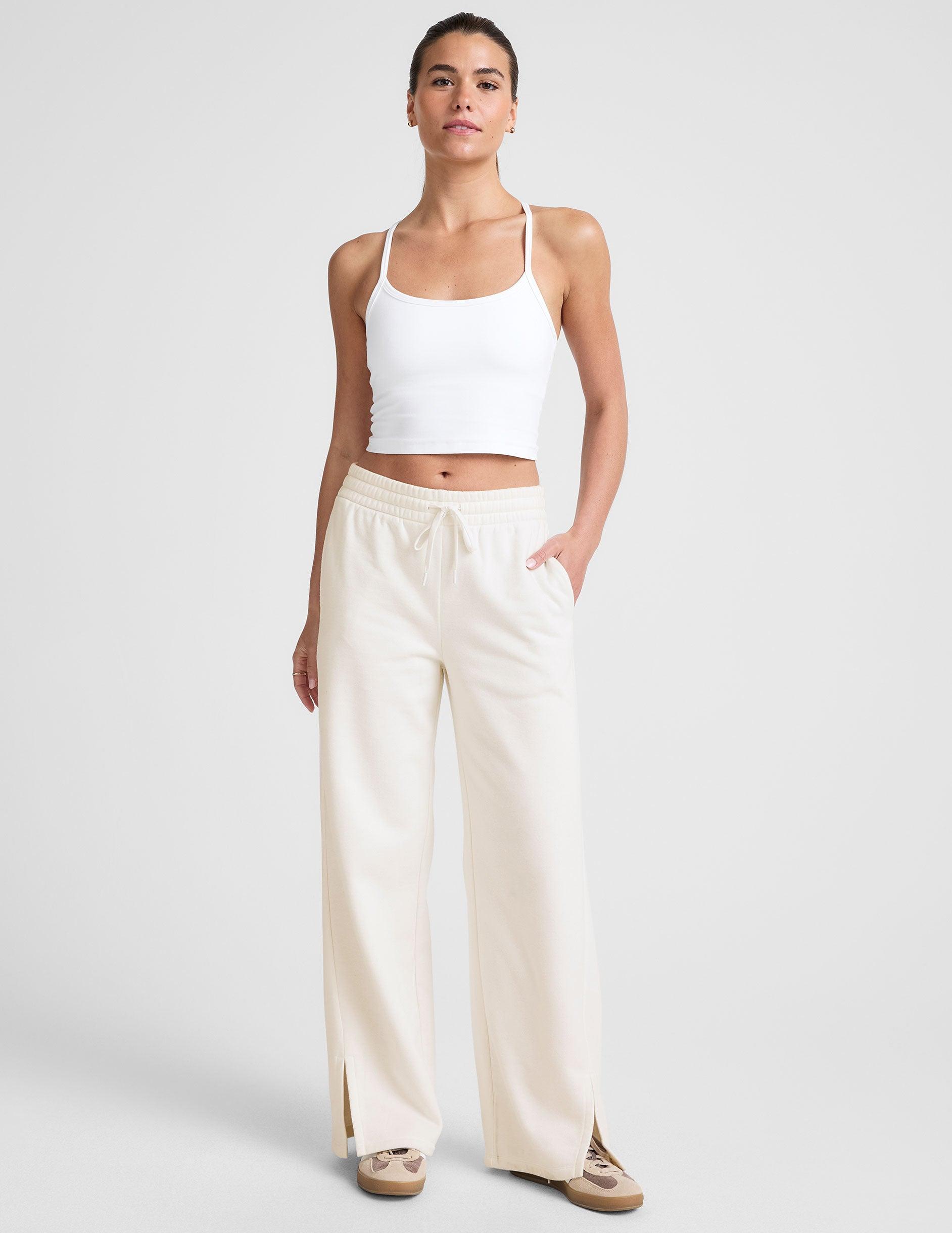 LuxeFleece Wide Leg Pant Product Image