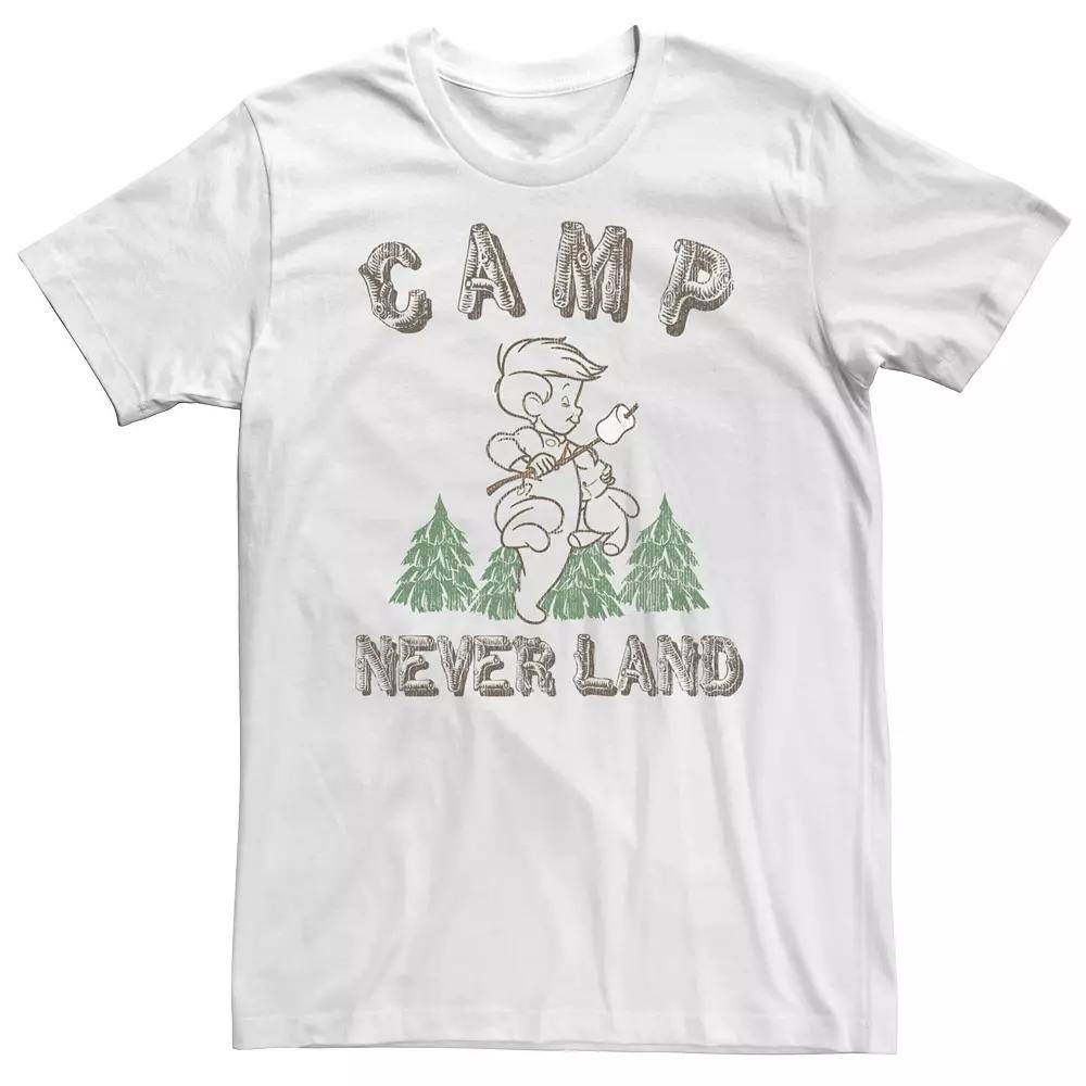 Big & Tall Disney Peter Pan Camp Never Land Tee, Men's,  Product Image