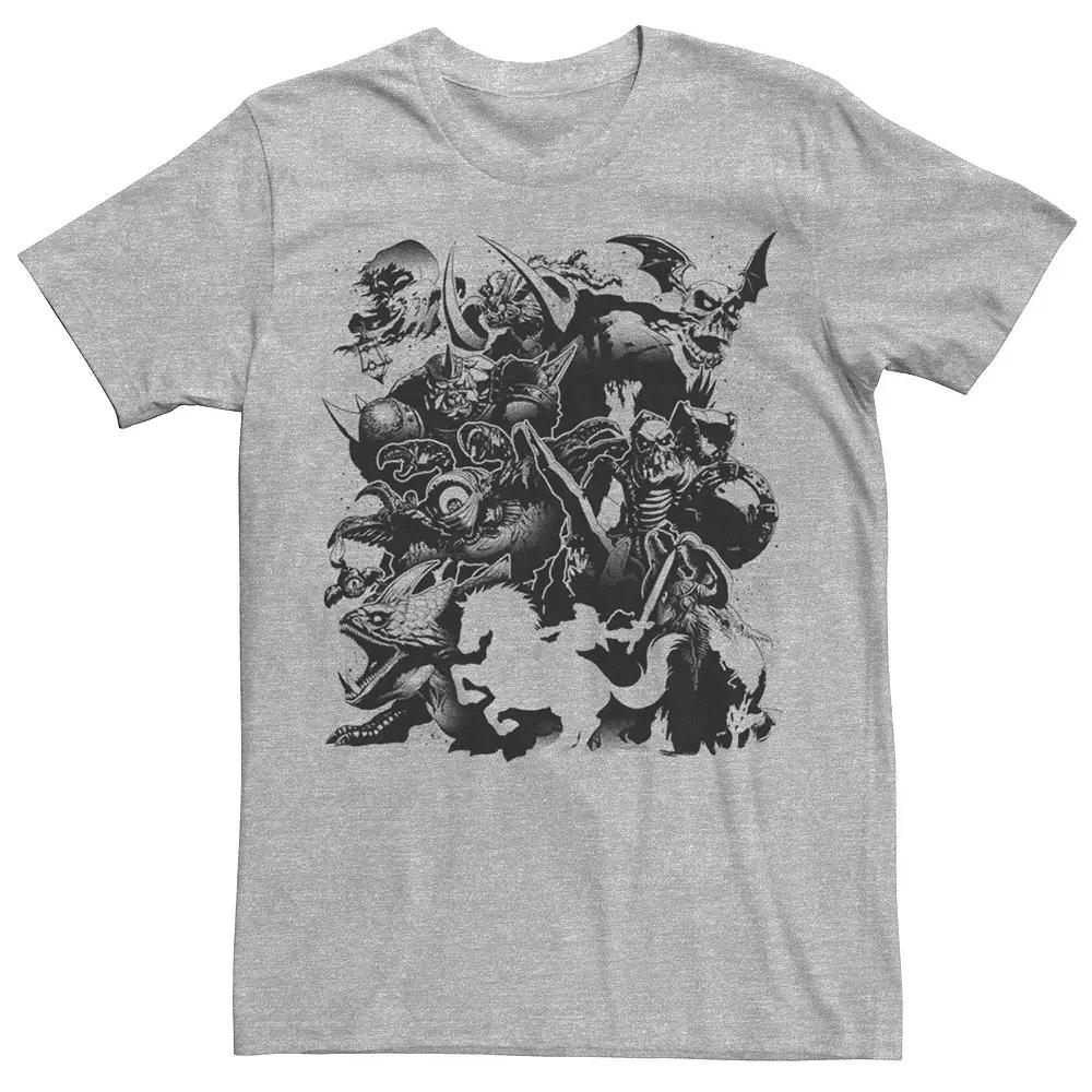Men's Zelda Link Silhouette Bad Guys Graphic Tee,  Product Image