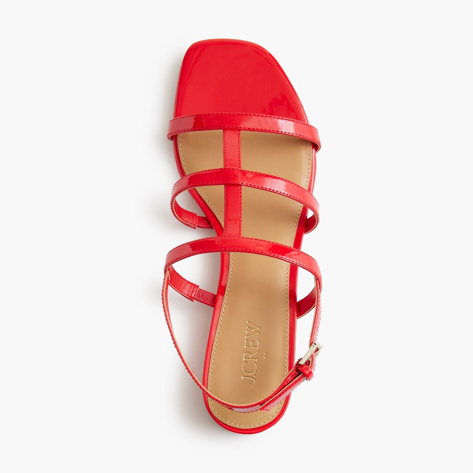 Caged ankle-strap sandals Product Image