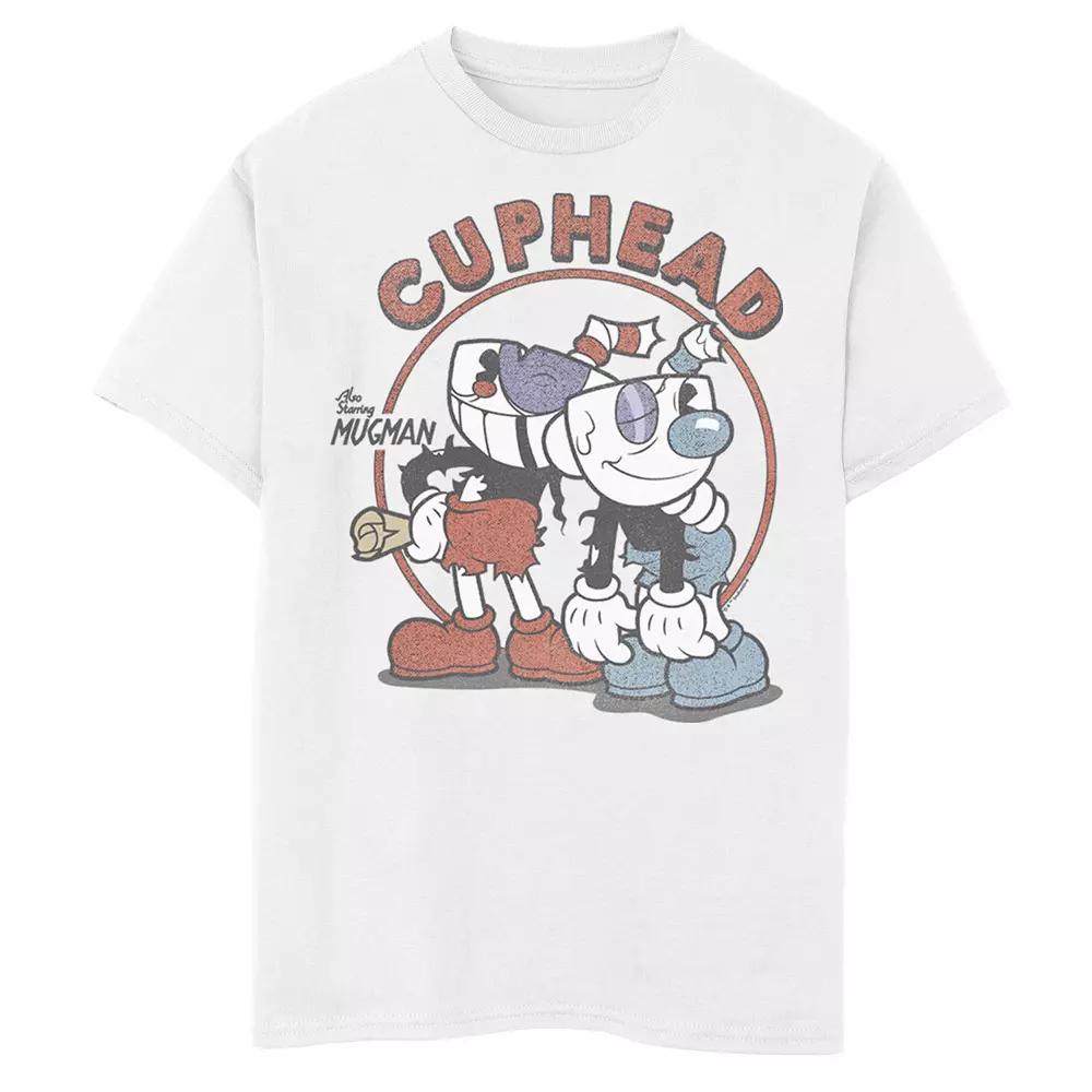 Boys 8-20 Cuphead and Mugman Rough and Ready Tee, Boy's,  Product Image