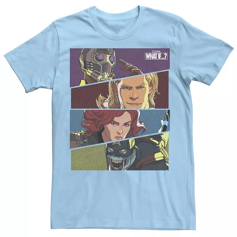 Men's Marvel What If Hero Slant Panels Tee, Boy's,  Product Image